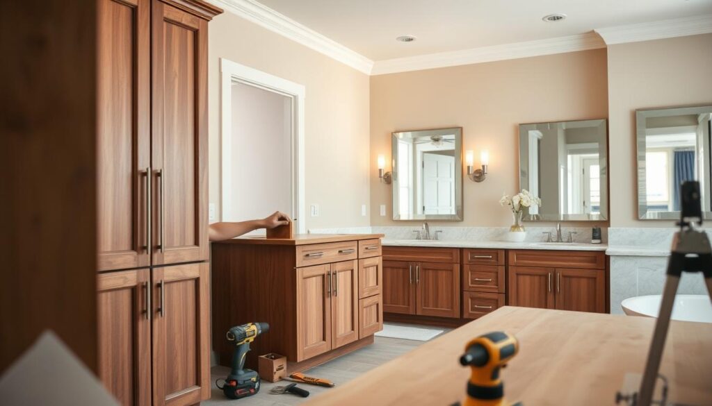 custom cabinetry for bathrooms