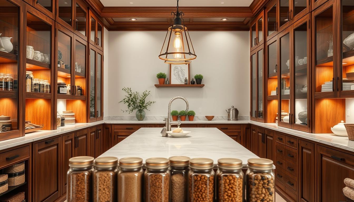 custom pantry design