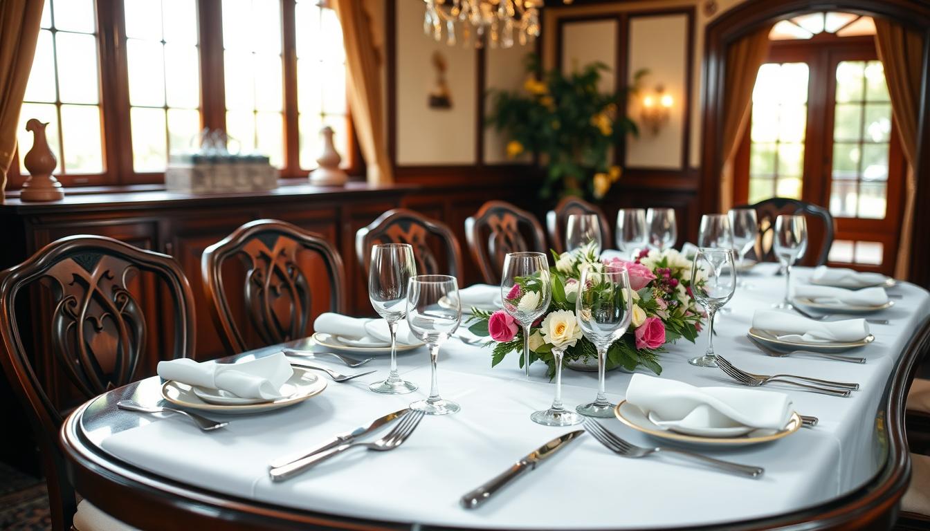 luxury dining table